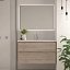 Mueble de baño Carmen costados vistos suspendido 2 cajones promo de Avila Dos